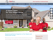 Tablet Screenshot of hometeam-fortmyers.com